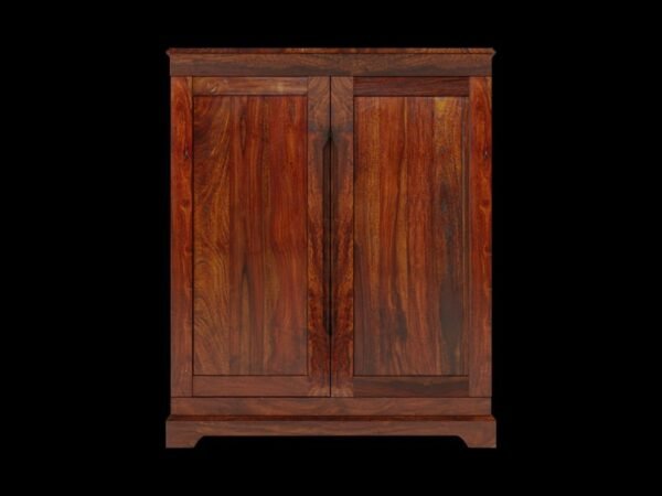 Bourbon Solid Wood Bar Cabinet