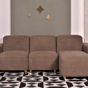 Volvo Sectional - Tan Brown (1)